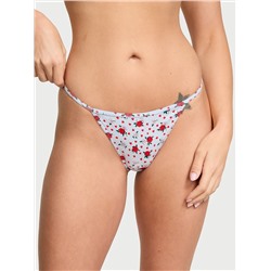 Stretch Cotton V-String Panty