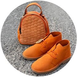 AB.Z. SAFARY mandarina+AB.Z · Pelle · mochila 421 (650) naranja АКЦИЯ
