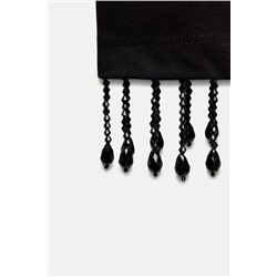 JEWEL FRINGE T-SHIRT