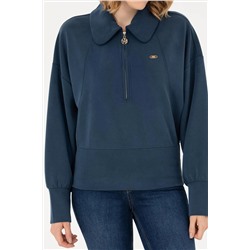 Kadın Lacivert Sweatshirt