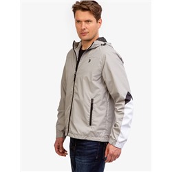 COLORBLOCK HOODED JACKET