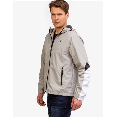COLORBLOCK HOODED JACKET