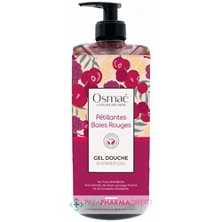 Osmaé Pétillantes Baies Rouges - Gel Douche 1 Litre