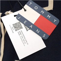 Женский тонкий пуловер с контрастной отделкой TOMMY HILFIGE*R ОРИГИНАЛ!