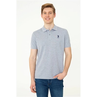 U.S. Polo Assn. Gri Erkek Regular Fit T-shirt G081SZ011.000.1350552