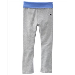 Foldover Skinny Yoga Pants