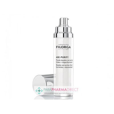 Filorga Age-Purify Fluide Visage Double Correction Ride et Imperfections 50ml