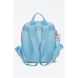 Mochila Aide Celeste y rosa