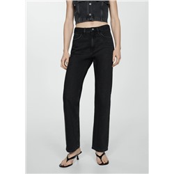 Jeans rectos tiro medio