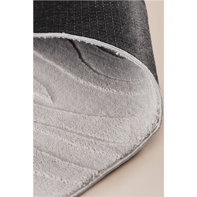 Pluie Rölyef Halı - Gri - 150x230 cm