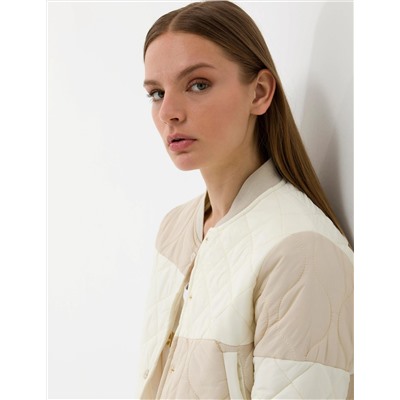 Krem Crop Top Mont