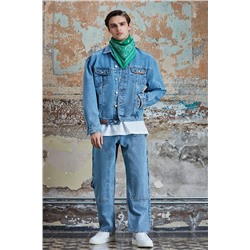 Lee Stba Yazı Baskı Detaylı Yeşil Bandana L221486