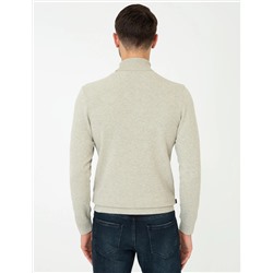 Kum Melanj Slim Fit Kazak