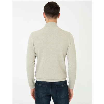 Kum Melanj Slim Fit Kazak
