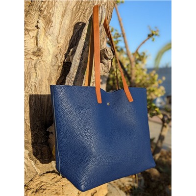 PELLE- SHOPPER PIEL (710) СИНИЙ АКЦИЯ
