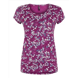 Damen T-Shirt mit floralen Prints