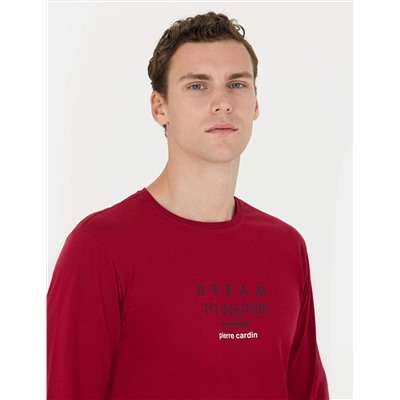 Bordo Pijama Takımı
