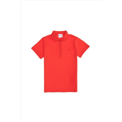 Kız Çocuk Kırmızı Basic Tişört
