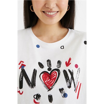 Camiseta manga corta topos
