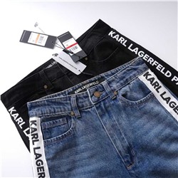 Джинсы женские с лампасами KARL LAGERFEL*D ОРИГИНАЛ!