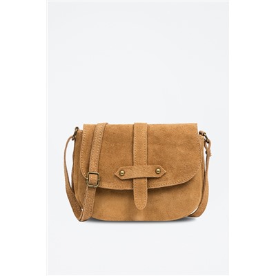 Bandolera de piel Beige - Firenze Artegiani