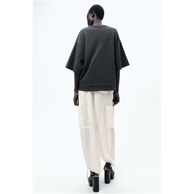 LABEL COTTON T-SHIRT