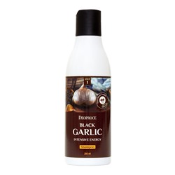 DEOPROCE BLACK GARLIC INTENSIVE ENERGY SHAMPOO Тонизирующий шампунь для волос с экстрактом чёрного чеснока 200мл