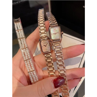 Подарочный набор от Arman*i ⌚️женские наручные часы и браслет  Реплика 1:1
