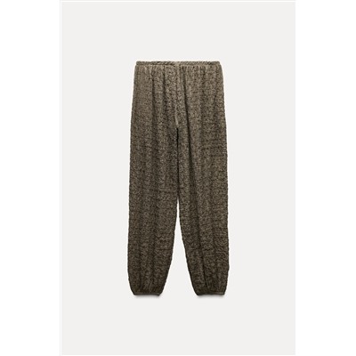 TEXTURED TROUSERS