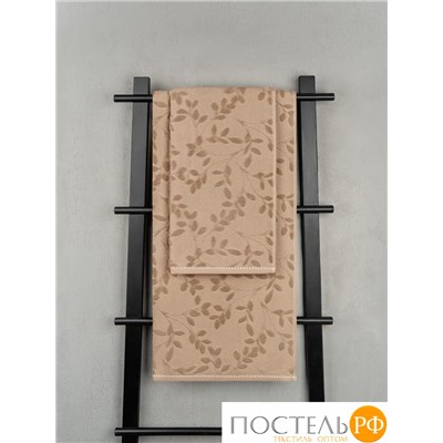 Полотенце велюровое Arya Elise 70x140 Бежевый