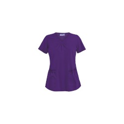 Butter-Soft Scrubs by UA™ Scallop Neck Top