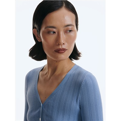 Strickjacke aus Viskosemischung