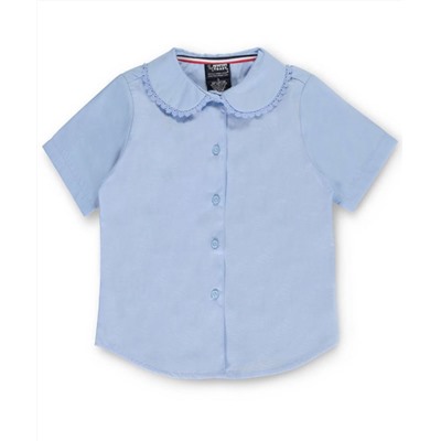 FRENCH TOAST BIG GIRLS’ S/S PETER PAN LACE TRIM BLOUSE