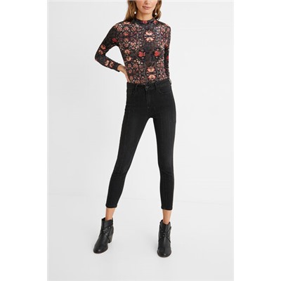 Body slim floral 100% Lyocell