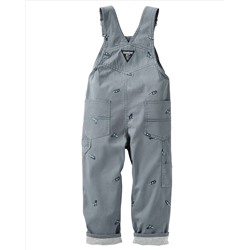 Dino Schiffli Canvas Overalls