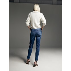 Slim-Jeans mit mittlerer Leibhöhe