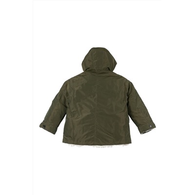 Chaqueta con capucha Verde oscuro