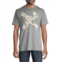 KARL LAGERFELD PARIS Logo Cotton T-Shirt