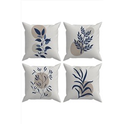 Evdek Exotic 4'lü Kırlent Kılıf Ds17 45x45 Cm 7025442