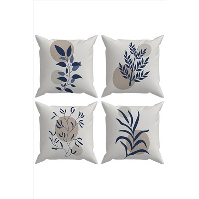 Evdek Exotic 4'lü Kırlent Kılıf Ds17 45x45 Cm 7025442