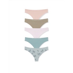 Victoria's Secret 5-Pack Seamless Thong Panties