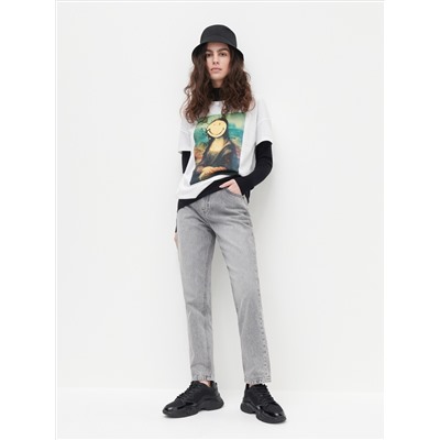 T-Shirt mit aufdruck