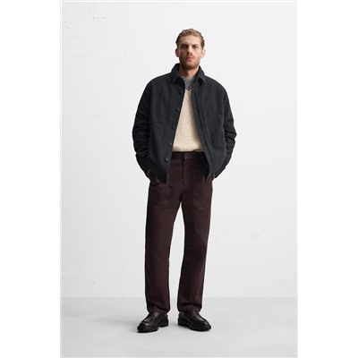 SOBRECAMISA ACOLCHADA BOLSILLOS