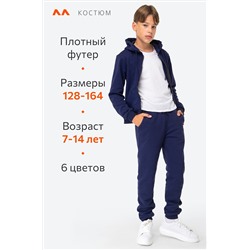 Детский спортивный костюм из футера трехнитки Happyfox