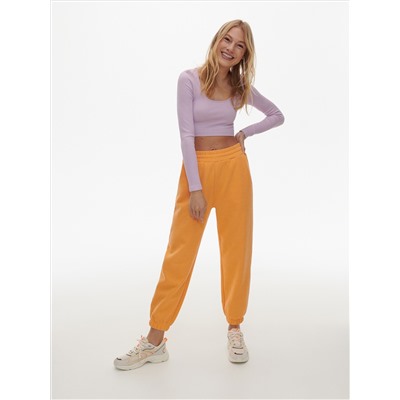 Bluse mit gesprenkelter Textur