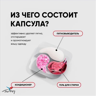 ANTABAX КАПСУЛЫ 30 шт.- Концентрат для СТИРКИ темных вещей с кондиционер в гранулах