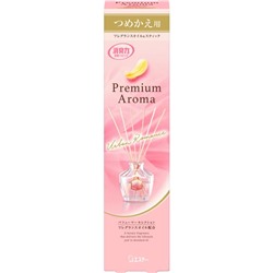 ST SHALDAN Premium Aroma «Городской роман» Освежитель воздуха для помещений + 6 деревянных палочек, аромат розовых цветов и иланг-иланг, сменный блок с наполнителем 50 мл