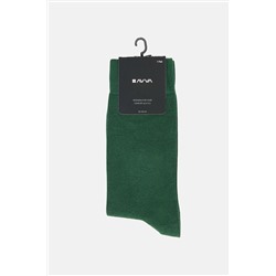 Avva Erkek Yeşil Düz Bambu Soket Çorap B008505