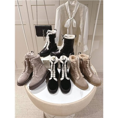 Высокие теплые женские ботинки  Brunell*o Cucinell*i