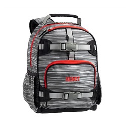 Mackenzie Abstract Stripe Backpack with Reflective Webbing